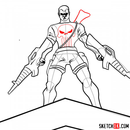 How to Draw The Punisher: Sketch Your Own Frank Castle Today