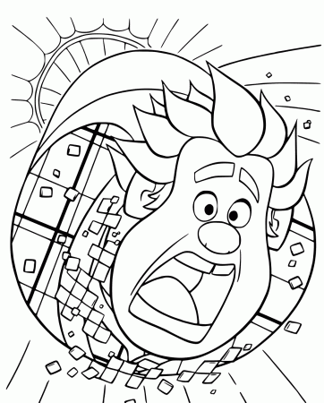 Ralph Breaks the Internet Coloring Pages - Get Coloring Pages