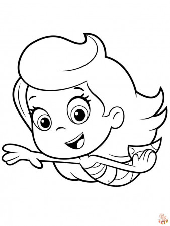 Free Bubble Guppies Coloring Pages ...