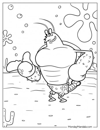 40 SpongeBob Coloring Pages (Free PDF ...