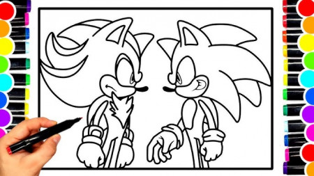 Sonic Coloring Pages NEW Sonic Sonic ...