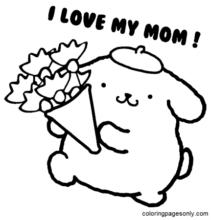 Pompompurin Coloring Pages Printable ...