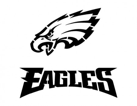 Philadelphia Eagles Football Custom Stencil – My Custom Stencils