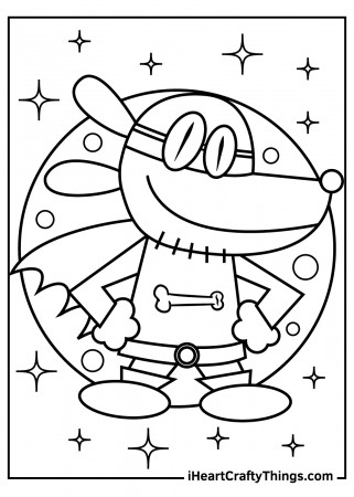 Dog Man Coloring Pages (Updated 2023)