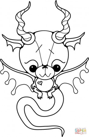Dragon Baby coloring page | Free Printable Coloring Pages