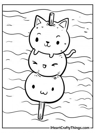 Kawaii Coloring Pages (Updated 2023)