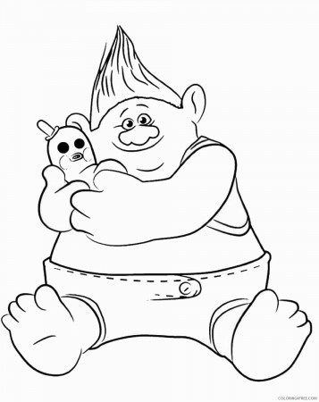 Trolls Coloring Pages TV Film trolls 2 Printable 2020 10816 Coloring4free -  Coloring4Free.com