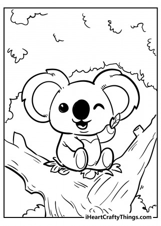 Cute Animals Coloring Pages (100% Free ...
