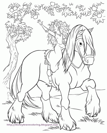 DISNEY COLORING PAGES | Horse coloring pages, Disney princess coloring pages,  Princess coloring pages