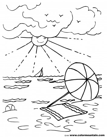 Coloring Pages : Summer Coloring Fun Create Printout Or Activity ...