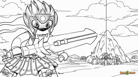 LEGO Legends of Chima Coloring Pages : Free Printable LEGO Legends ...