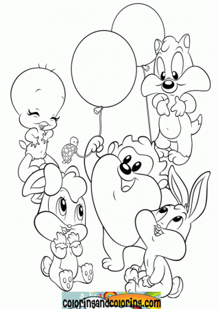 Free Baby looney tunes coloring pages , letscoloringpages.com ...