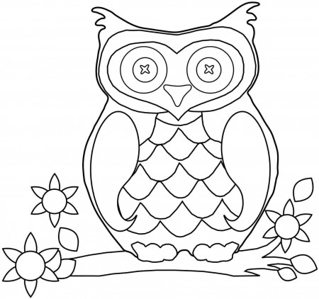Owl Coloring Pictures For Adults Owl Coloring Pages Baby Owl ...