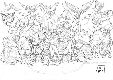 all pokemon coloring pages - High Quality Coloring Pages