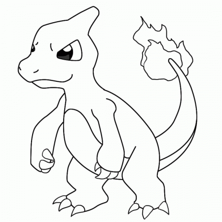 Science Pokemon Coloring Pages Charmander Coloring - Widetheme