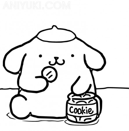 Pompompurin Coloring Pages - AniYuki ...