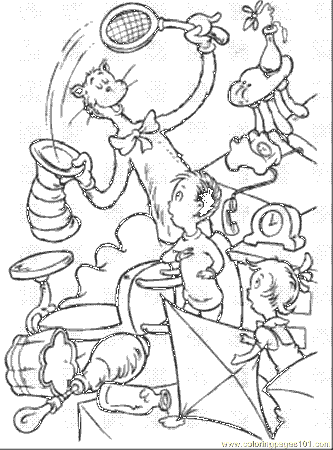 Dr. seuss, Coloring pages and Coloring