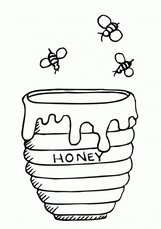 Bee Coloring Pages - Download now for free