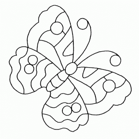 Free Butterfly Coloring Pages For Adults Butterfly Color Pages ...
