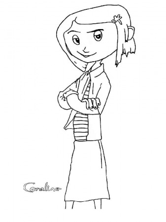 Coraline Coloring Pages - Free Printable Coloring Pages for Kids