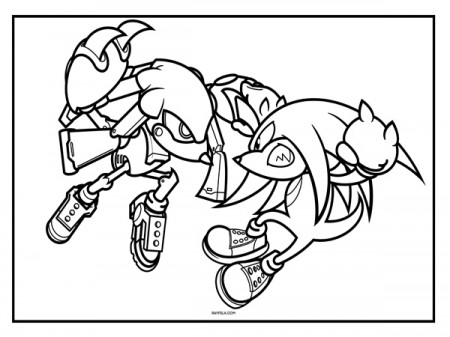 47 Sonic Coloring Pages
