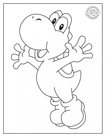 Free Printable Yoshi Coloring Pages | Kids Activities Blog