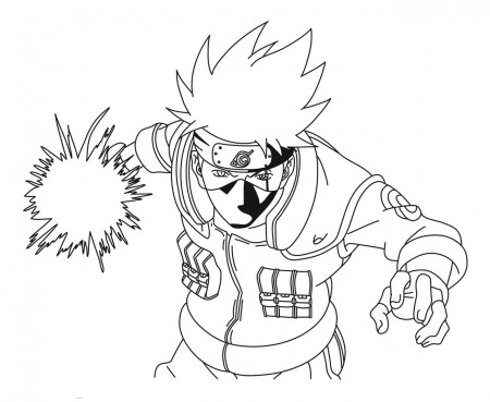 Kakashi Hatake Coloring Pages | 50 Best Images Free Printable