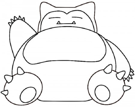pokemon coloring pages snorlax | Pokemon coloring pages ...