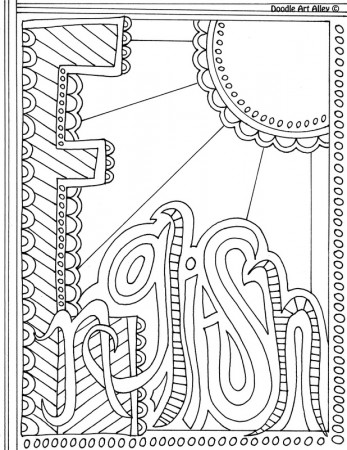 Subject Cover Pages Coloring Pages - Classroom Doodles