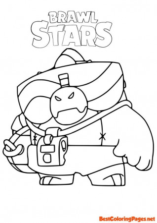 Brawl Stars coloring pages Buzz - Free ...