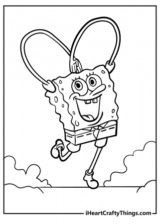 Cute Spongebob Coloring Pages (Updated 2023)