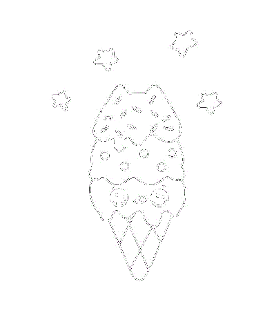Ice cream coloring pages