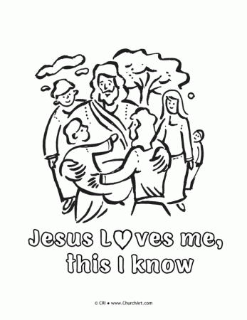 Free Coloring Pages for Sunday School | ChurchArt.com Blog