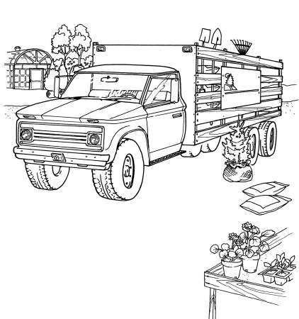 Trucks Coloring Book - A2Z Science & Learning Toy Store
