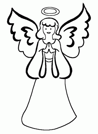 Free Printable Angel Coloring Pages For Kids | Christmas coloring pages,  Free coloring pages, Angel coloring pages