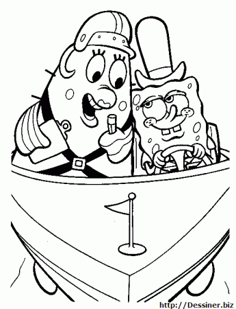 Drawing SquareBob SquarePants #33584 (Cartoons) – Printable coloring pages
