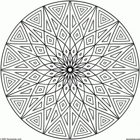 Handy Hard Design Coloring Pages Getcoloringpages - Widetheme