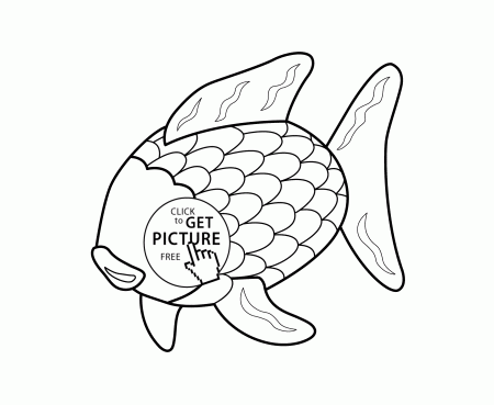 Fish - sea animals coloring pages for kids, printable free ...