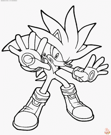 Get Creative with Free Printable Shadow Sonic Coloring Pages