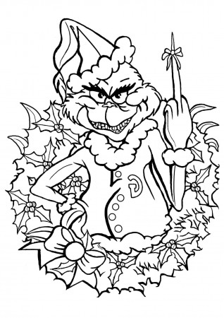 43 Best Grinch Coloring Pages (Free Printables!) | Artsy Pretty Plants