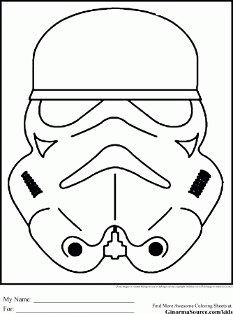star wars stormtrooper coloring pages - Clip Art Library