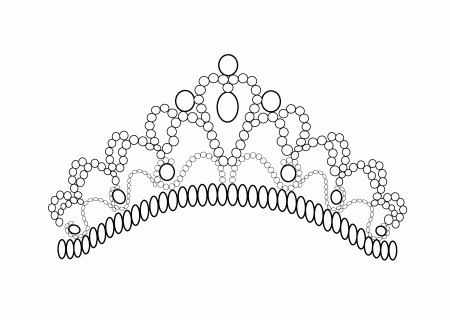 Princess Crown Coloring Pages Printable - High Quality Coloring Pages