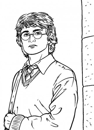 Free Printable Harry Potter Coloring Pages For Kids