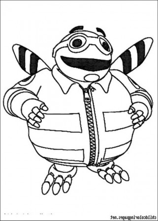 Adiboo and the Energy Thieves Coloring Pages : Batch Coloring