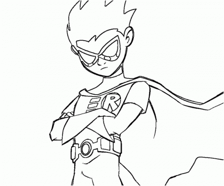 11 Pics of Teen Titans Coloring Pages Printable - Teen Titans Go ...