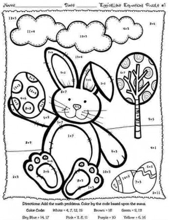 free printable easter coloring pages for kindergarten easter ...