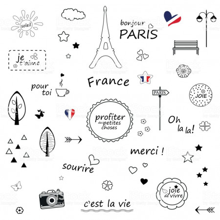 Paris Sketch Illustration Stock Illustration - Download Image Now ...