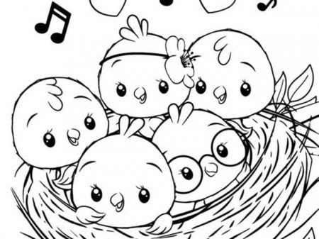 Free & Easy To Print Bird Coloring Pages - Tulamama