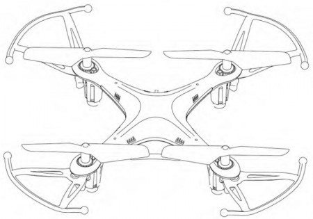 Quadcopter Coloring pages 