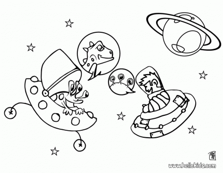 SPACE coloring pages - Mars